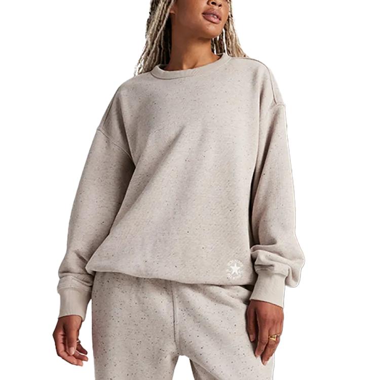 Converse Sweatshirt Unisex Gray 10027318-A02