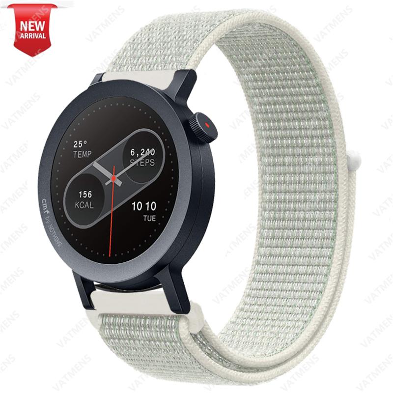 Řemínek pro chytré hodinky CMF Watch Pro 2 Náhradní náramek Nylonový sportovní smyčkový řemínek Correa pro CMF Watch Pro 2