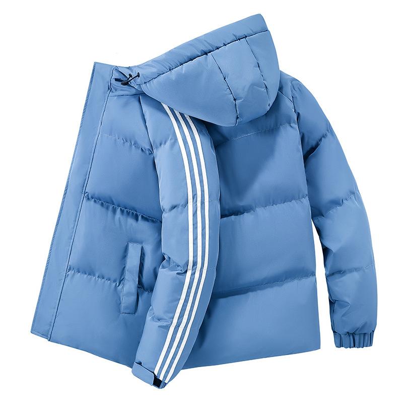 Teenager Jacket Warm Cotton Jacket for Men Thick Cotton Jacket for Men Fashionable Casual and Versatile High-end Bread Suit
