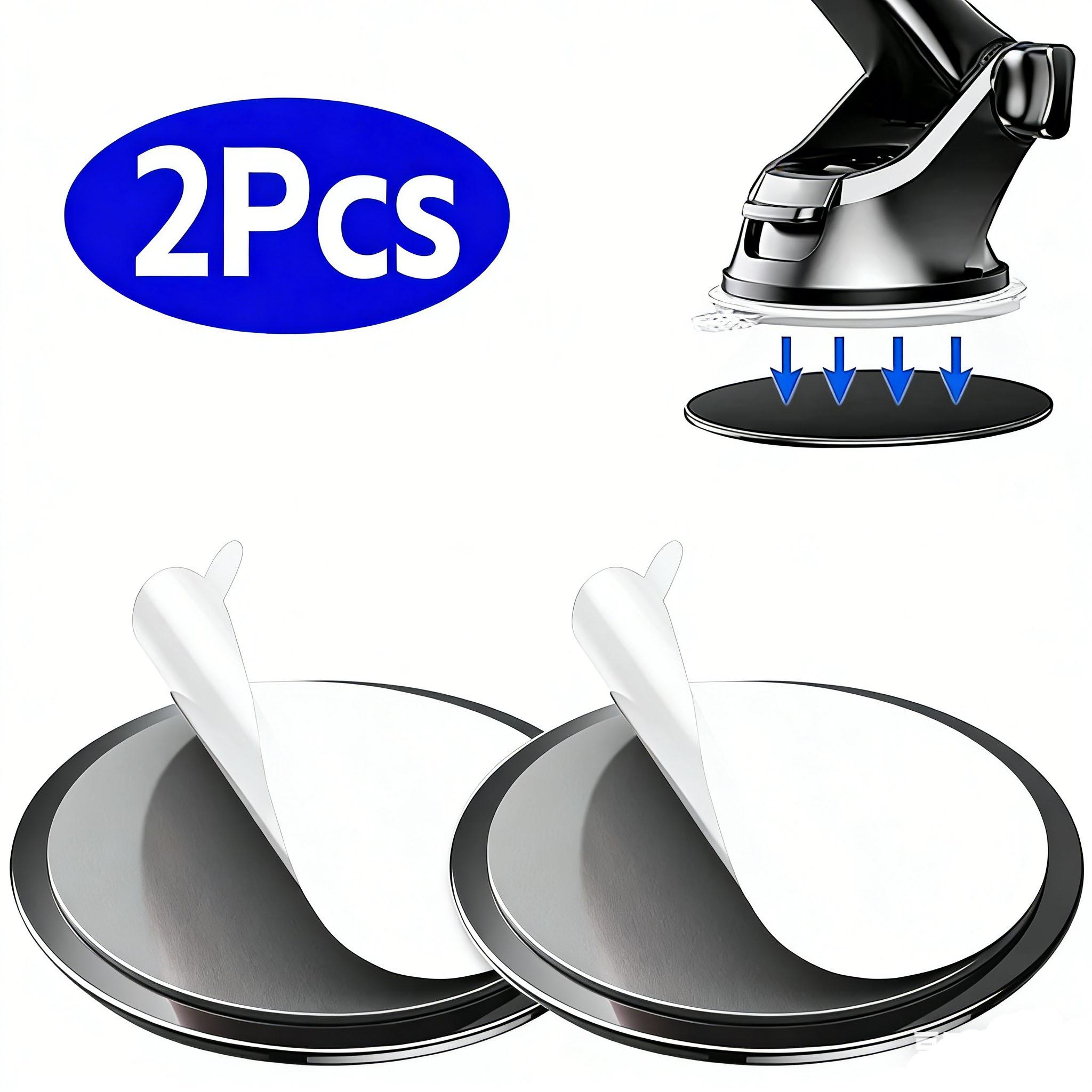 

2/4/8pcs Strong Adhesive Suction Phone Mount Sticker – Universal for Desk, Car, Wall & Gym, GPS & Phones Dashboard Organizer Set