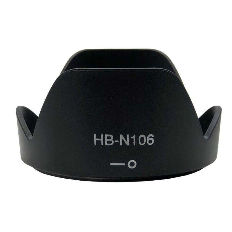 

HB-N106 Lens Hood for DSLR Cameras Lens Cap Cover for AF-P DX 18-55mm f/3.5-5.6G Lens Camera Lens Adapter 1