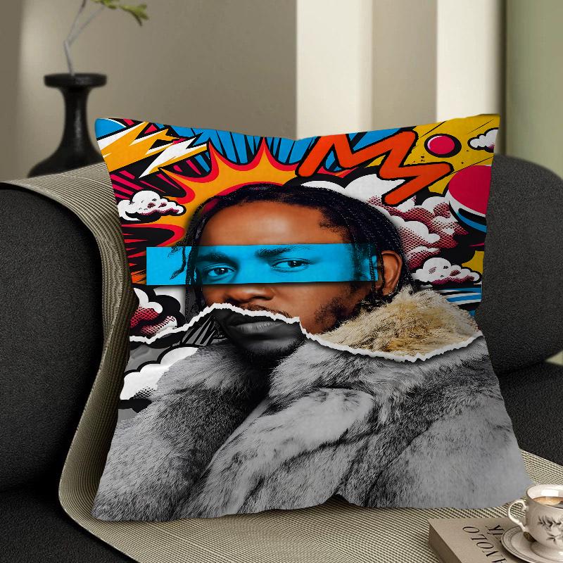 Kendrick Lamar Music Cushion Cover Decorative Pillow Sofa Home Decor Case Pillow Cases