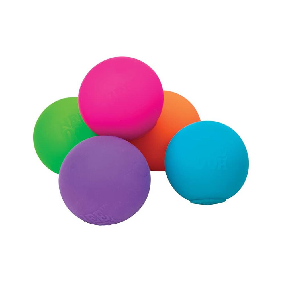 Schylling Teenie Nee Doh Pack of 3 Stress Balls - Micro NeeDoh Ball Fidget Toy To De Stress & Relieve Anxiety, Non-Toxic Dough Material