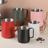 350/600ML Kaffee Milch Aufschäumen Krug Krug 304 Edelstahl Präzise Skala Hohe Qualität Latte Barista Professionelle CafeUtensil