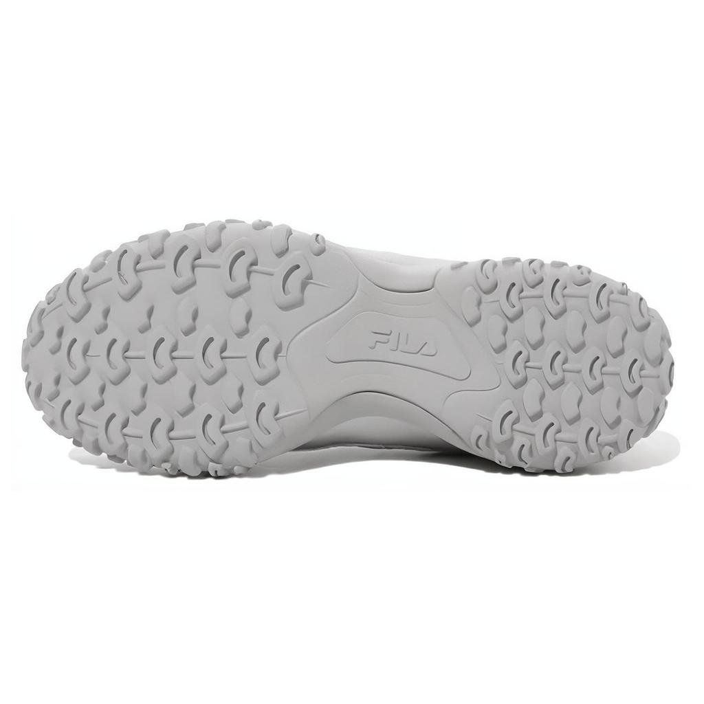 Fila Comfortable Versatile Shock Absorbing Durable Low Top Running Shoes Unisex Sneakers Gray Blue 1XM02347G256