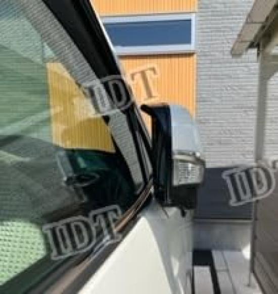 IDT Nissan E52 Elgrand Door Mirror Rain Custom Side Mirror Garnish Turn Signal Mirror Highway Star Rider Mini Cloth Included Door Mirror Visors,