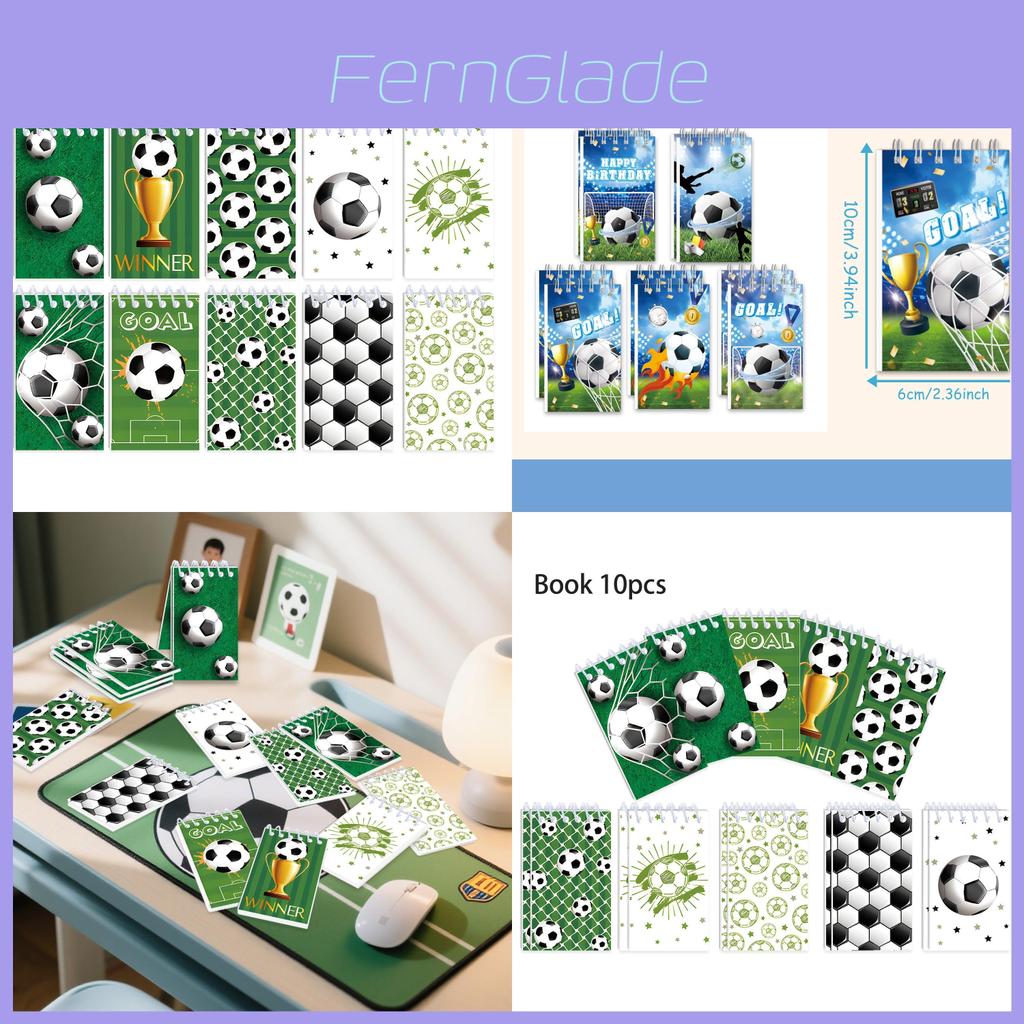 Football World Cup Childrens Notebooks Set With Paper Material For Party Decor And Learning Activities