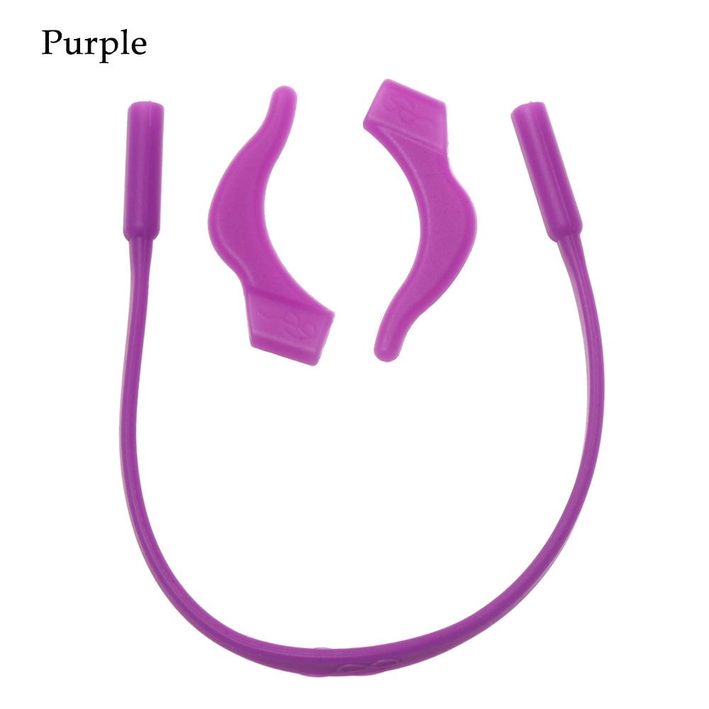 Kids Children Silicone Band Strap+ Ear Hooks for Glasses Eyeglass Sunglasses Glasses Band Strap Glasses Non-slip Silicone Cover