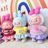 3Pcs/Pack Doll Clothes For Labubu Colorful Sweater Jelly Yarn Skirt Bow Headband I Ii Iii Dolls Fans Gift