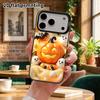 Phone Case: 2D Flat Design, Suitable for iPhone 18 17 16 15 14 13 Pro Protective Case, Halloween Pumpkin, Christmas, Perfect Holiday Gift