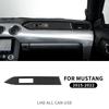 Real Carbon Fiber Dashboard Trim Panel for Ford Mustang 2015-2023 Interior
