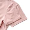 V-neck Solid Color Drawstring Pleated Waist Cinched Spicy Girl Shoulder T-shirt On Both Sides Tops