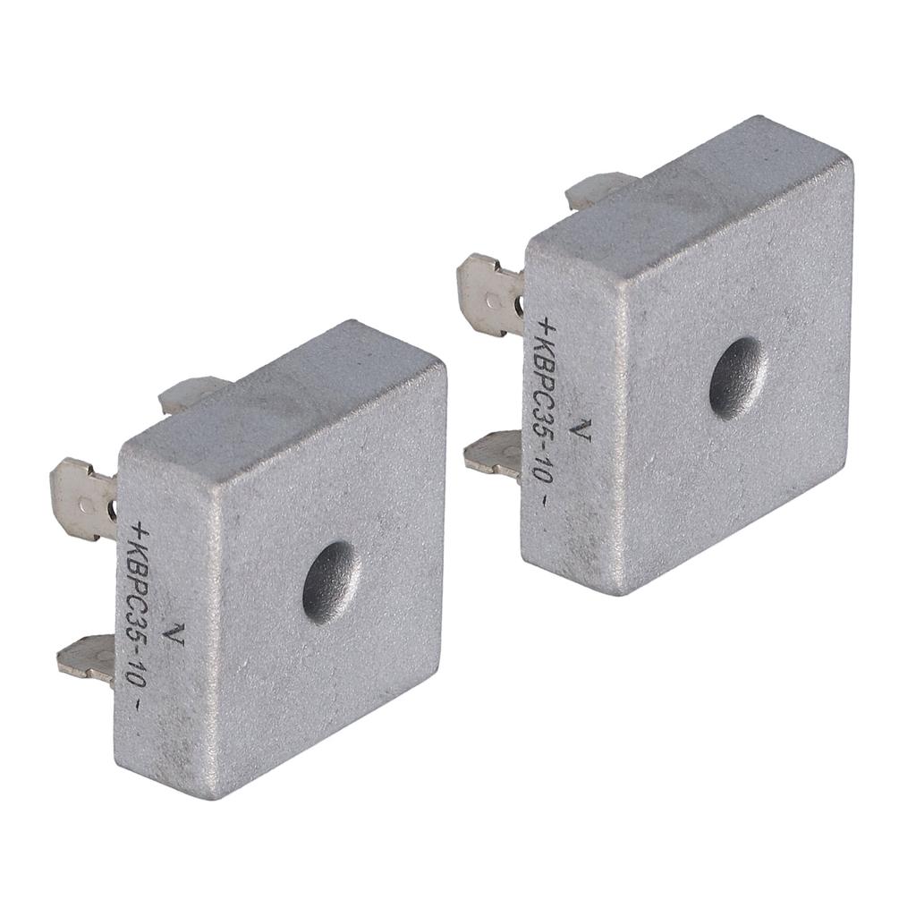 2Pcs Bridge Rectifier Diode 4 Terminal Accessory for Gasoline Generator KBPC3510