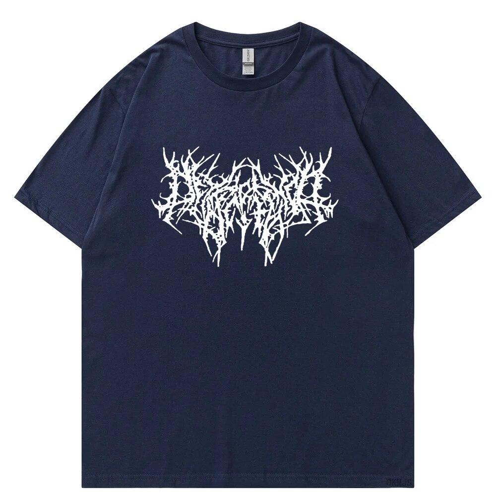 Готическая темная футболка унисекс WoUnisex Футболка большого размера Панк черная одежда — фото 14