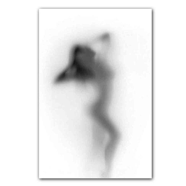 Modern Fashion Abstract Art Printing Canvas Painting Hazy Figure Poster Living Room Corridor Home Decoration Painting Wall No Frame