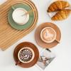 Creative Nordic Fengshui Cup Coffee Cup Saucer Set Simple Restaurant Hotel Home Latte Exquisite Gift Box