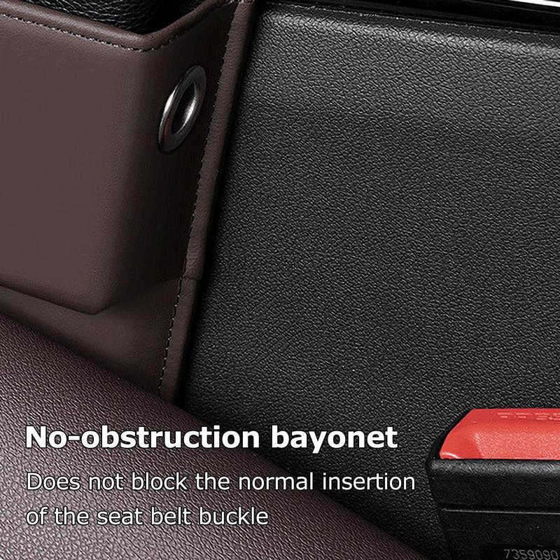 Between Seat Car Organizer Between Front Seat Storage Box Universal Storage Pocket Box For SUV Truck RV Between Seat & Console