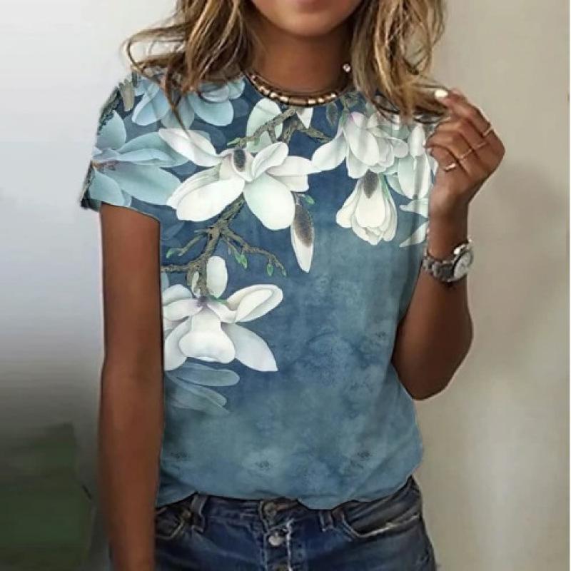 

Модні жіночі футболки Лінивець 3d друк абстрактний візерунок Літній жіночий одяг з короткими рукавами Топи Вуличний одяг Футболки для чоловіків 6XL