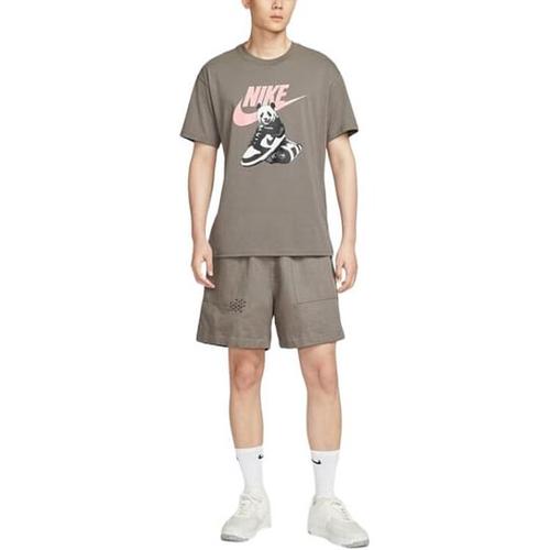 Nike T-Shirts Men Gray HQ9245-289