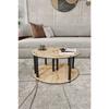 Yin Yang Unity Serenity Coffee Table 2 Li Sapphire Oak-70 Cm