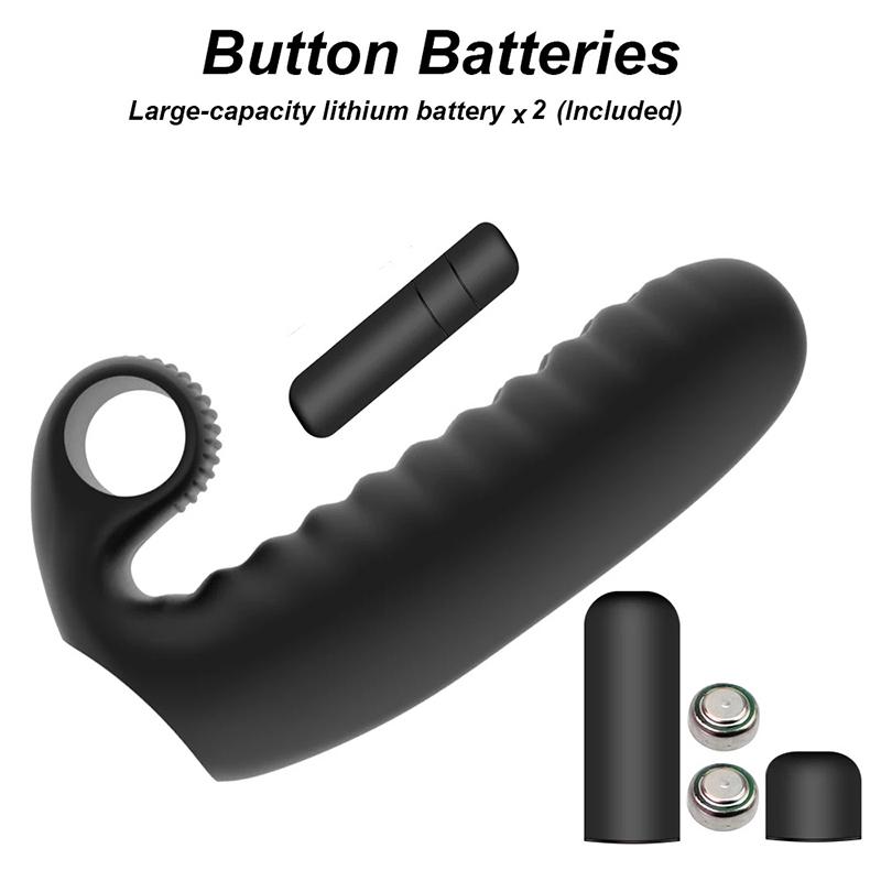 Finger Vibrator Fast Orgasm G Spot Female Sex Toy Clitoral Stimulator Vaginal Masturbation Device For Adult Women'S Goods Store