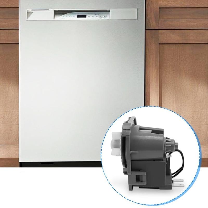 2718B Dishwasher Drain Pump Assembly Appliance Water Drainage Part Designed For Simple to Installation Enduring