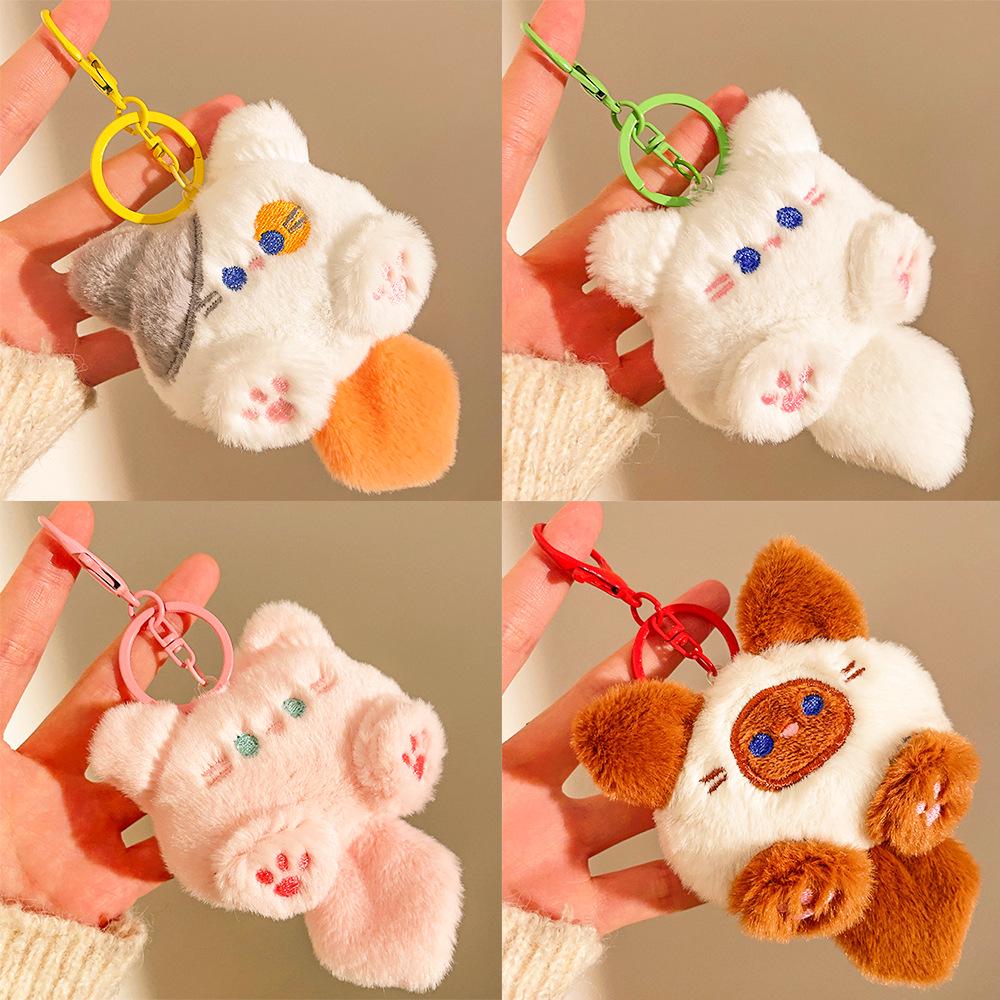 Plush Star Doll Keychain: Cute Pendant for Bags