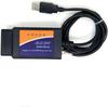 Elm327 USB Switch Android OBD Improved Elmconfig with FTDI Chip HS-/MS- OBD2 (Yellow)