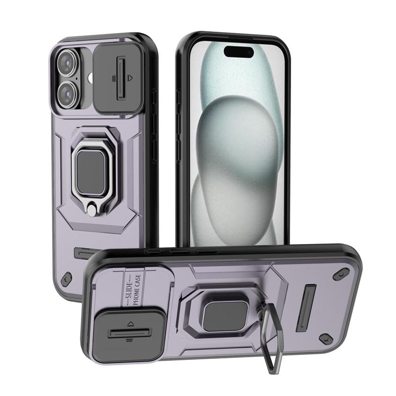For iPhone 17 Case iPhone 17 Cover Slide Camera Protector Holder Bumper Protective Phone Cases For iPhone 17 Air Pro Max Funda