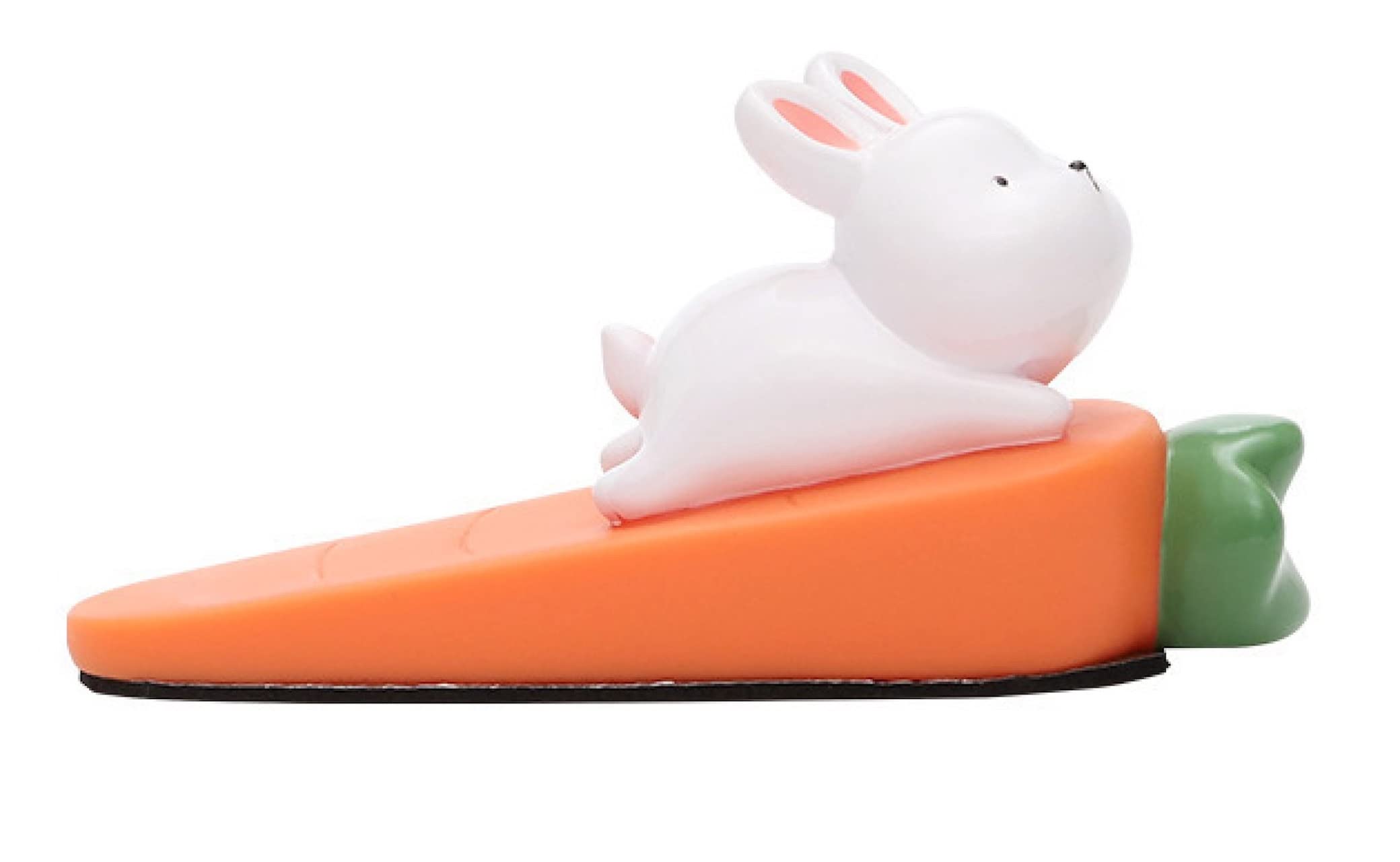 

Queen-b Cute Animal Rubber Door Stopper for Sliding Doors, Strong, Indoor and Entry Doors (Rabbit)