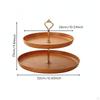 Afternoon Tea Stand Versatile Double layer Serving Detachable Cupcake Holder for