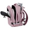 Compact, Lightweight 40*25*20 Carry-On Bag with Vacuum Bag Option, Versatile Double Shoulder Backpack, Ideal for Air Travel, Women-Friendly Design