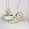 Geometric Resin Knot Ornament for Modern Office or Study Decor