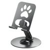 All-Metal Rotatable Tablet & Phone Stand with Foldable, Hollow Heat Dissipation Design