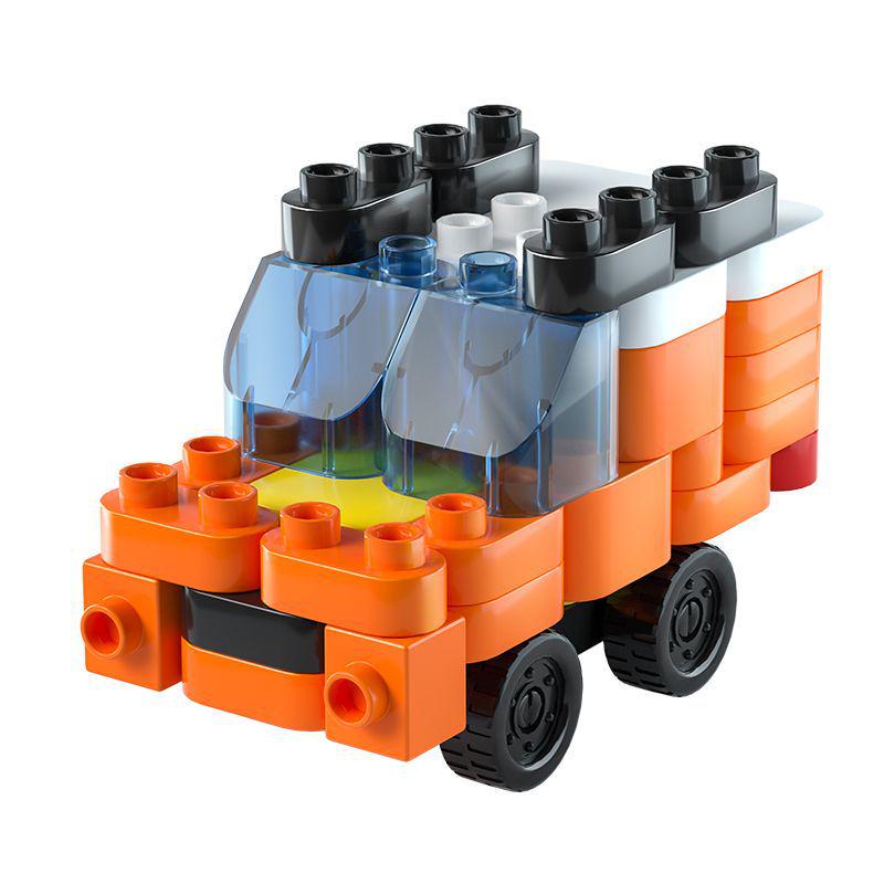 Lego-Compatible Engineering Vehicle Puzzle Car Building Toy for Kids 3-6