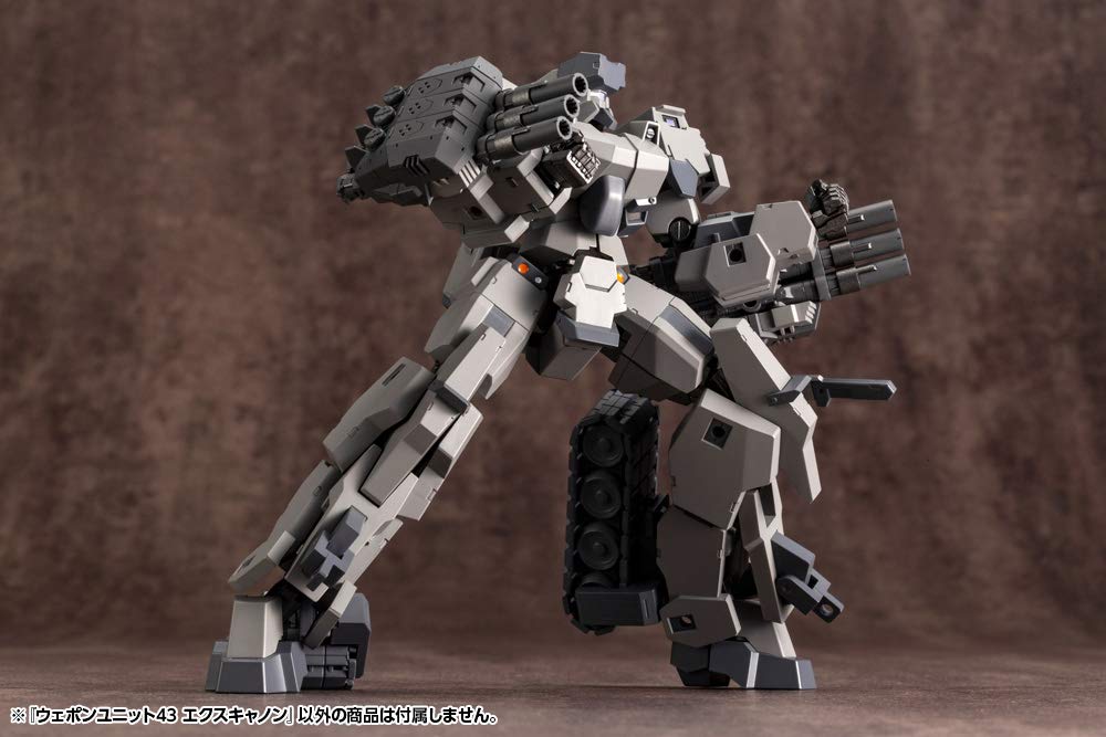 KOTOBUKIYA Modellierung von Unterstützungsgütern, Waffeneinheit 43, Ex-Kanone, Gesamthöhe 62 mm, nicht maßstabsgetreues Plastikmodell, MSG, ca.