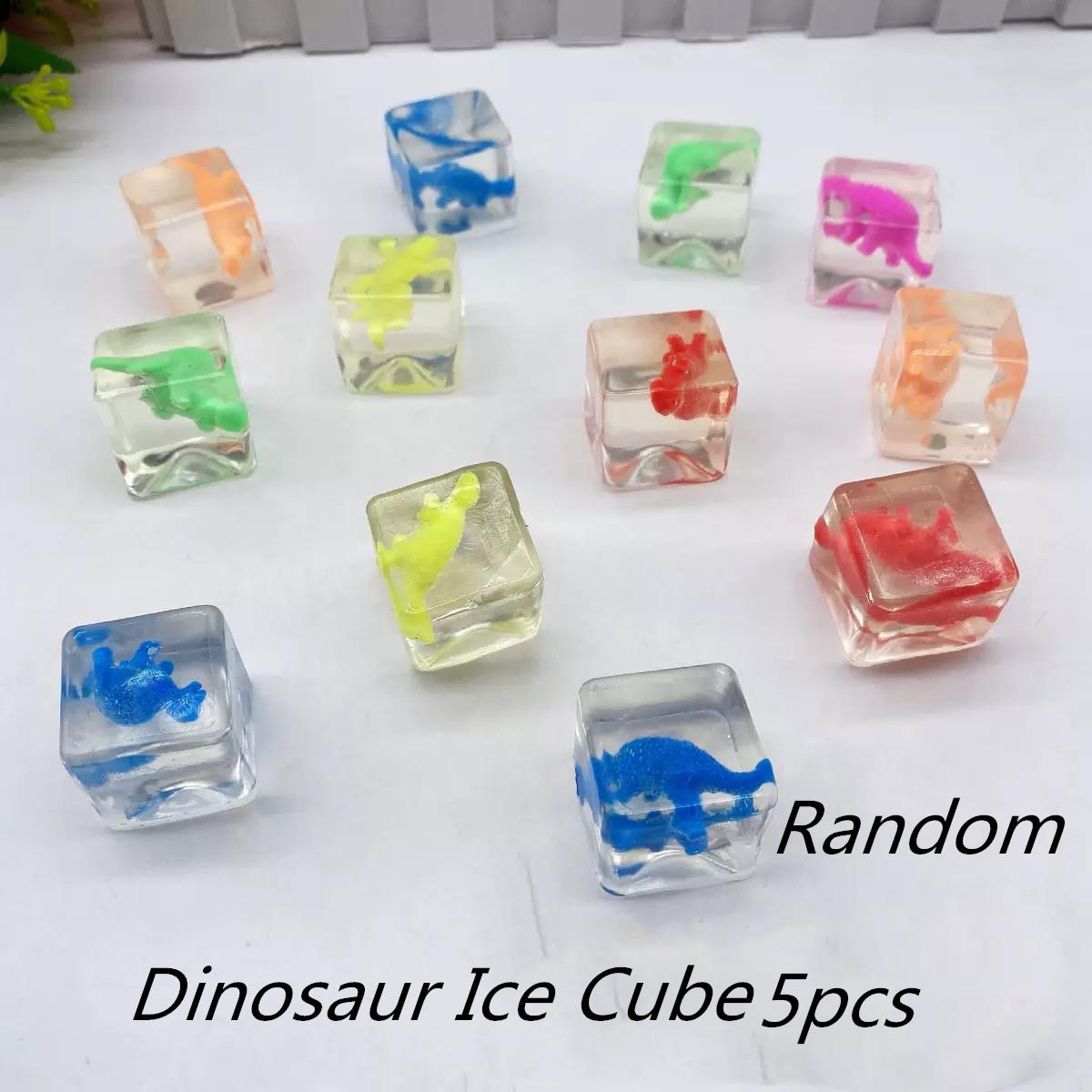 Fidget Speelgoed Mini Squishy Speelgoed hi IJsklontje Stressbal Speelgoed Kawaii Transparante Kubus Kattenpoot Vis Stressverlichting Knijpspeelgoed