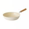 Urushiyama Metal Kotori Ceramic Frying Pan, 28 Cm, White, Gas Only