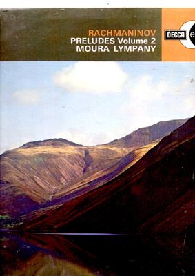 LP Record DAME MOURA LYMPANY  Rachmaninov Preludes Volume 2 ECS694 DECCA UK Classical Used