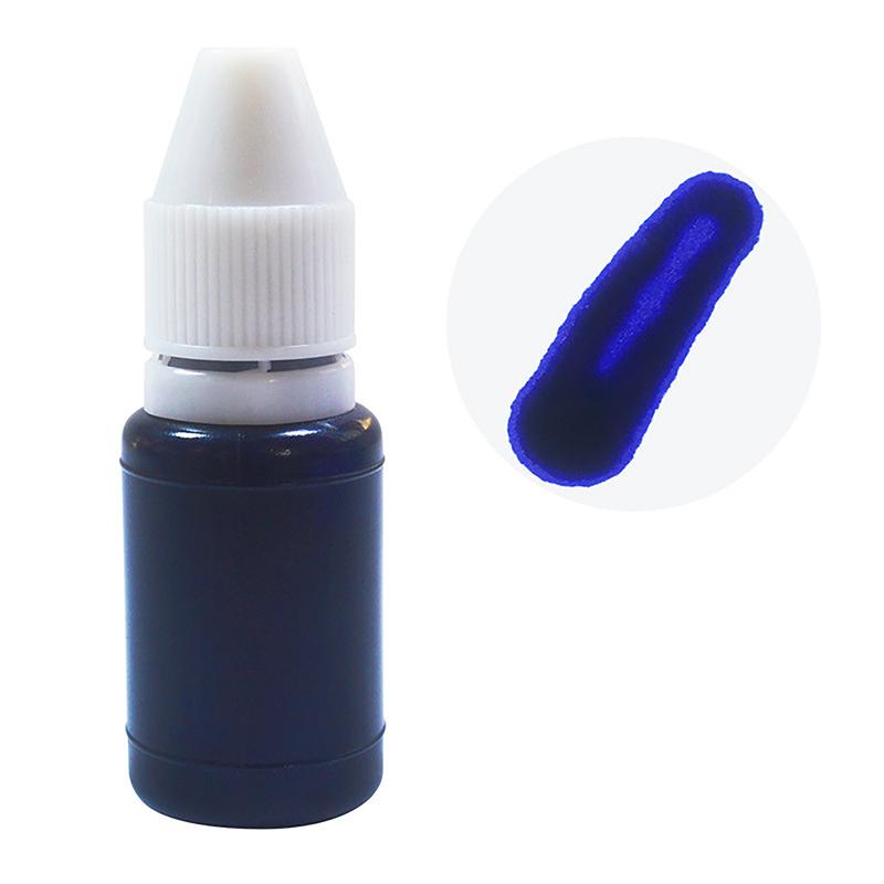 

Для Дерева Бумаги Свадьбы Скрапбукинга Изготовления Печати Офис Школа Принадлежности 10Мл Флэш Заправка Чернил Цвет Заправка Печать Штамп Масло темно-синий