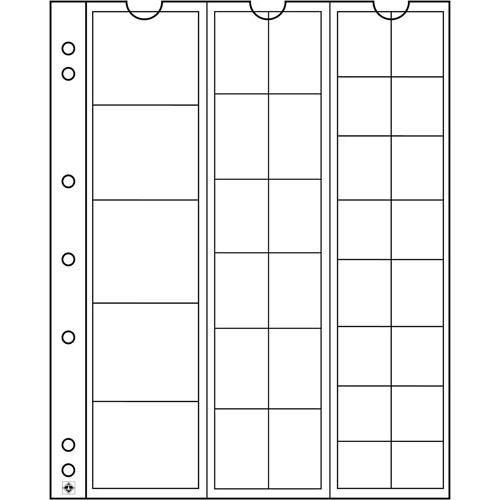 Leuchtturm Numis Münzblätter 5er Pack (NH33)