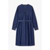 STUDIO TOMBOY Waist Strap Denim Tunic Dress 9105341107ar 
