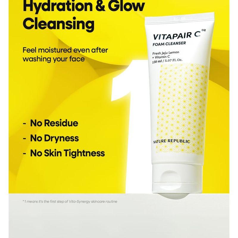 Nature Republic Vitapair C Foam Cleanser