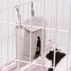 Hanging Pouch Feeder Hay Bag Holder Feeding Dispenser Container for Rabbit Guinea Pig Small Animals Pet
