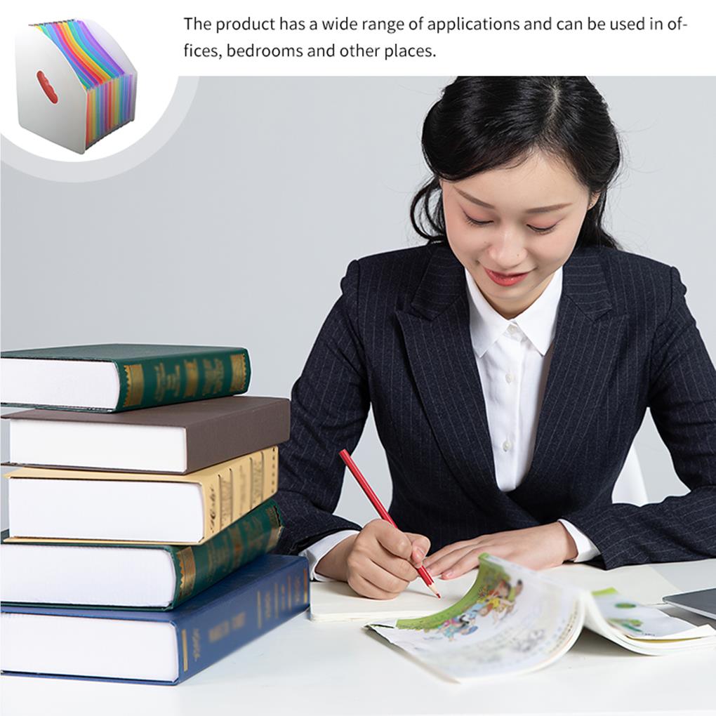 Aktenordner Schutz Klassifizierung Selbsttragende Aufbewahrungsbox Schüler Schulpapier Wasserdichter Kunststoffbehälter Büro