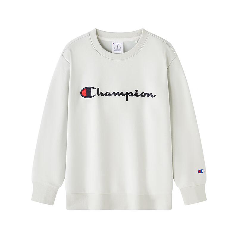 Champion Kids' Classic Logo Embroidered Fleece Crewneck Sweatshirt
