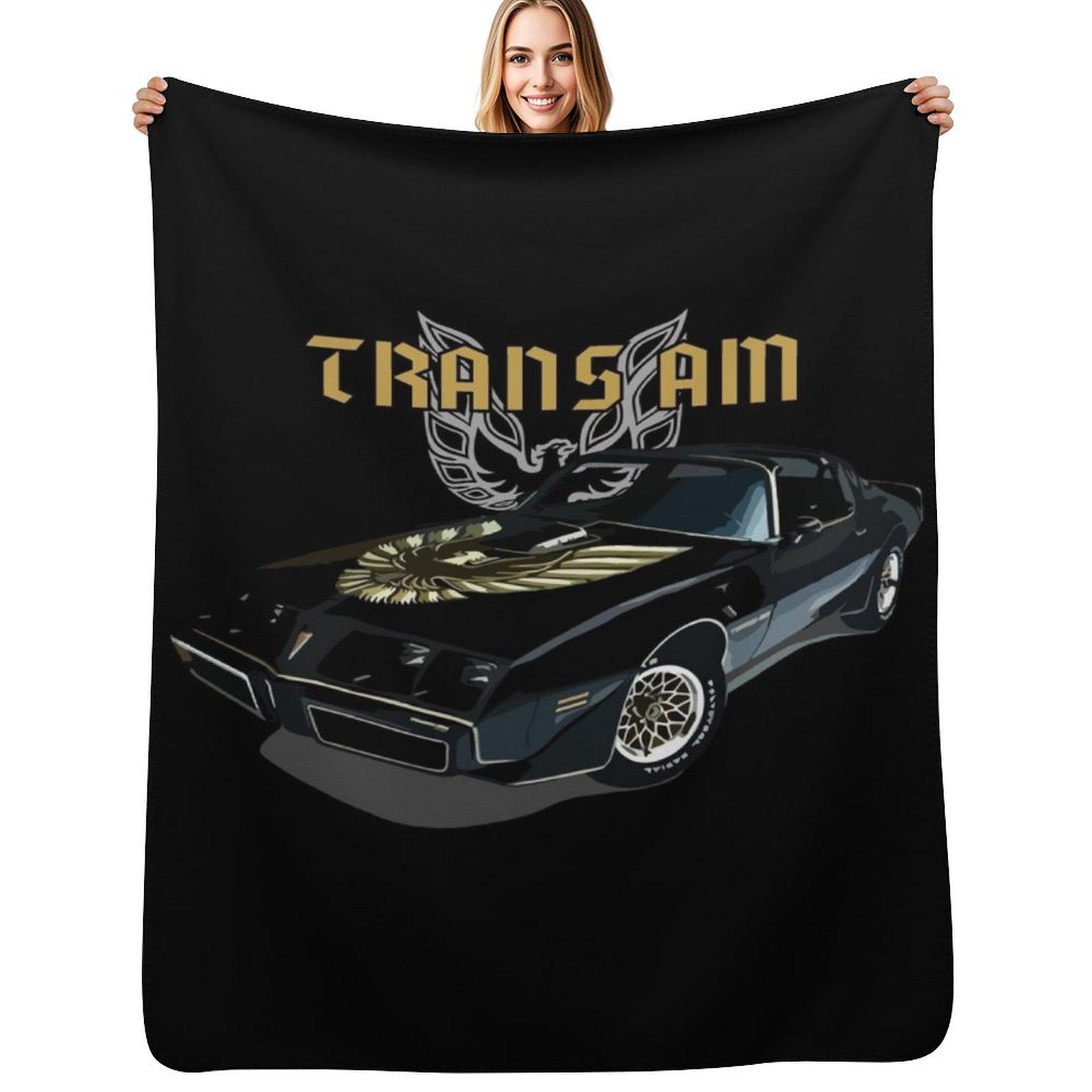 1979 Firebird Trans Am Throw Blanket Cozy Microfiber Throw Blanket for Home Bedroom Size: 75*100cm, Weight: 230 GSM