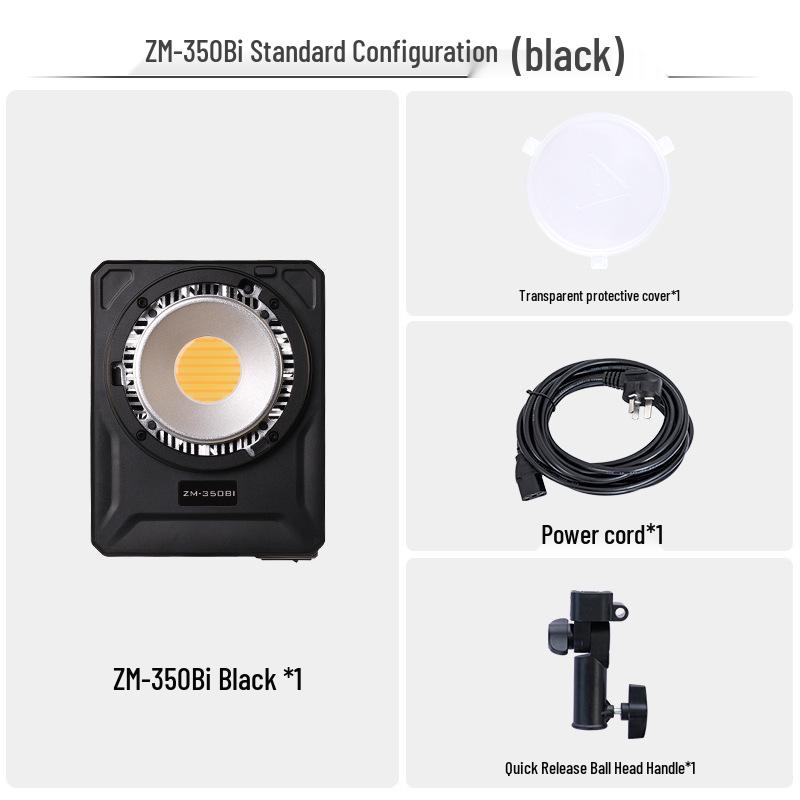 ZM-350Bi 300W Soft Light Lamp for Live Streaming & Portrait Photography