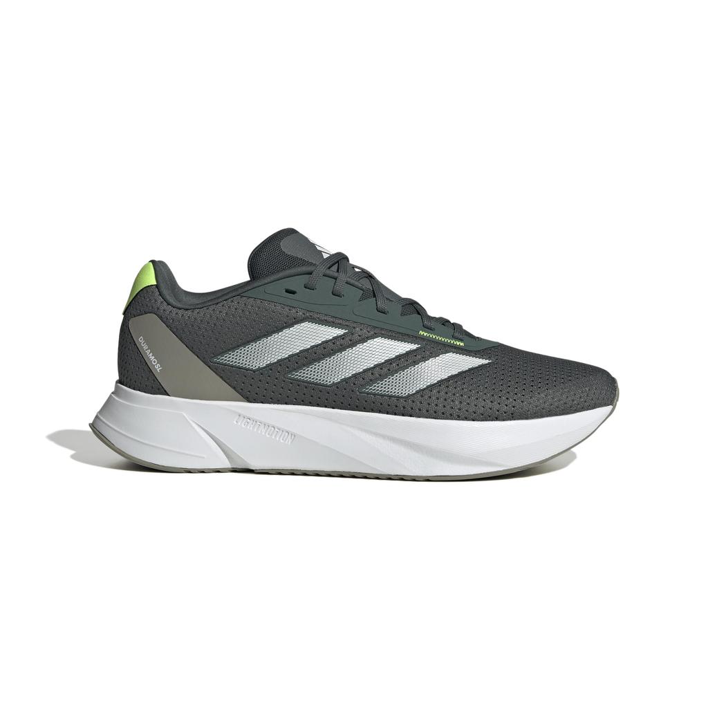 Adidas Duramo SL Running Shoes, Unisex Adult, LZQ32, Legend Ivy/Zero Metallic/Silver Pebble (IF3886), Size 29.5cm
