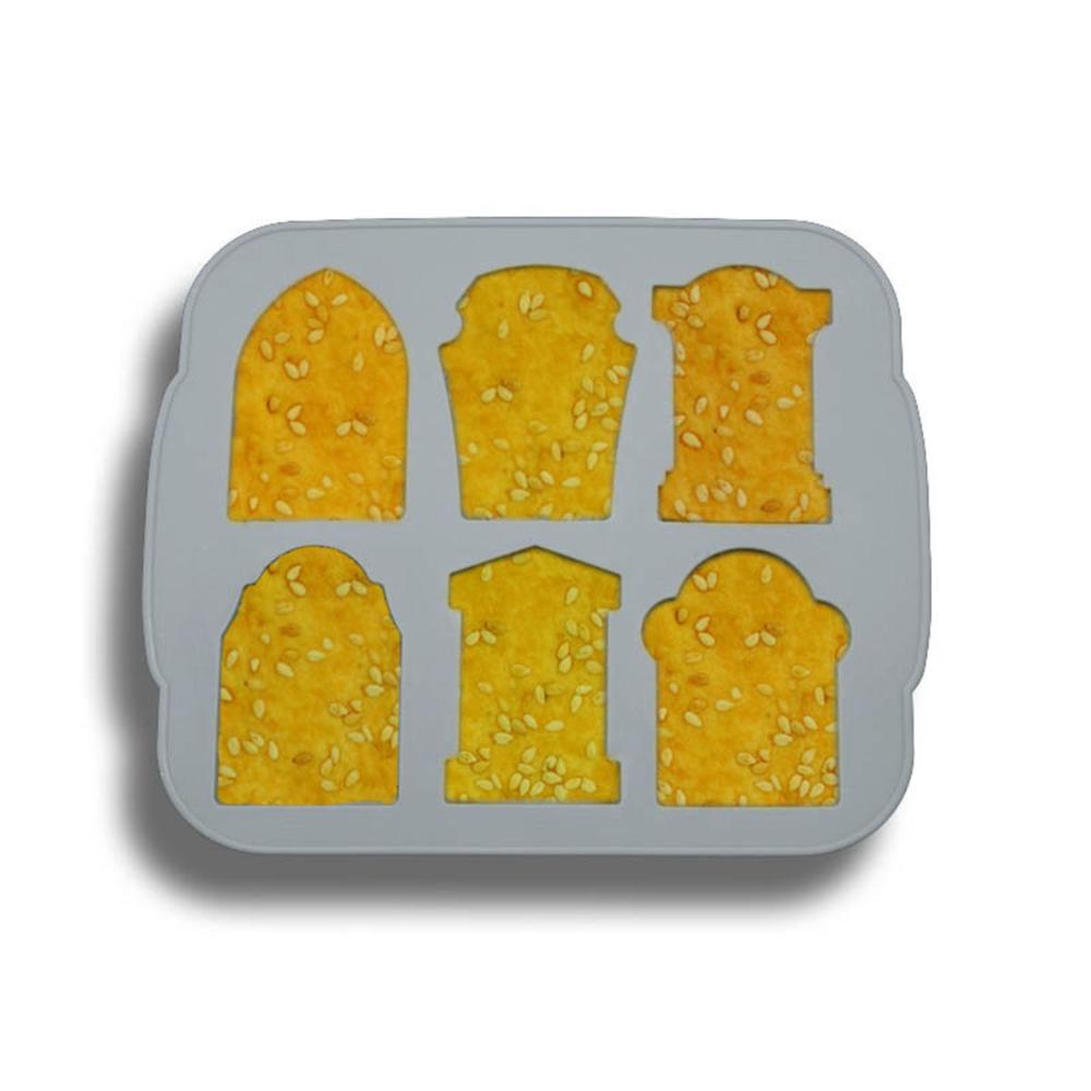 Chocolate Candy Gravestone Tombstone Halloween Decoration Resin Molds Fondant Mould Ice Cube Tray